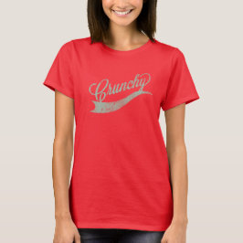 カリカリオーガニックロゴヒップスター Tシャツ