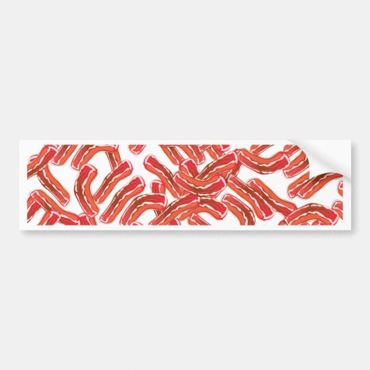 カリカリベーコン バンパーステッカー (正面)