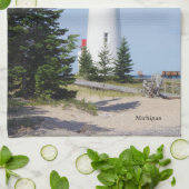 カリカリポイントライトハウスキッチンタオル キッチンタオル (折り畳み)