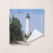 カリカリポイントライトハウスタオルセット バスタオルセット (ウォッシュタオル)