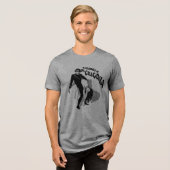 カリガリ博士の密室 トライブレンドTシャツ (正面全面)