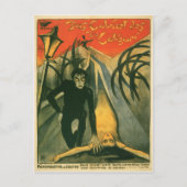 カリガリ博士の映画ポスター ポストカード (正面)