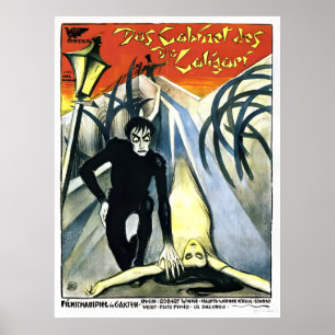 カリガリ博士の間 1920 リストア版 ポスター