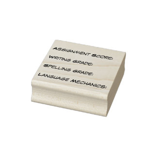 カリキュラム間の採点スタンプ ラバースタンプ