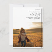 カリグラフィアボホインビタシオンデボダコン2フォトス 招待状 (裏面)