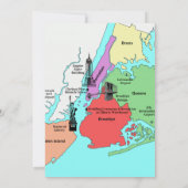 カリグラフィーによるブリティーのウェルカムレター＆マップ 招待状 (裏面)