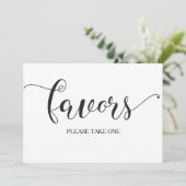 カリグラフィー ウェディング サイン カード お祝い (スタンド正面)