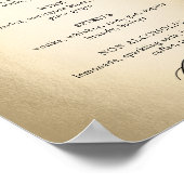 カリグラフィー スクリプト ドリンク＆チアーズ ウェディング サイン (角)