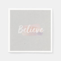 カリグラフィー Believe