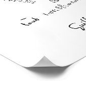 カリグラムシュヴァル・ギローム・アポリーネア ポスター (角)