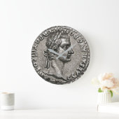 カリグラローマ皇帝ガイウスカエサル ラージ壁時計 (ホーム)