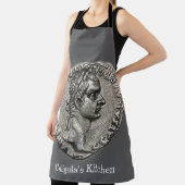 カリグラローマ皇帝🏛️ガイウスカエサル旧貨幣 エプロン (インサイチュ)