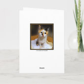 カリコキッテンハッピーバースデー カード (裏面)