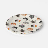 カリコキティキャット紙プレート ペーパープレート (アングル)