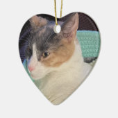 カリコキャットインキャットベッド セラミックオーナメント (左)