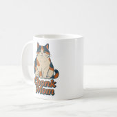 カリコキャットチョンクママ コーヒーマグカップ (正面左)