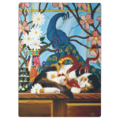 カリコキャットドラゴンレッド クリップボード (裏面)