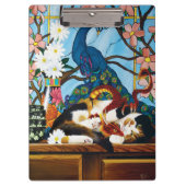 カリコキャットドラゴンレッド クリップボード (正面)