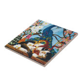 カリコキャットドラゴンレッド タイル (側面)