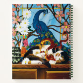 カリコキャットドラゴンレッド ノートブック (裏面)