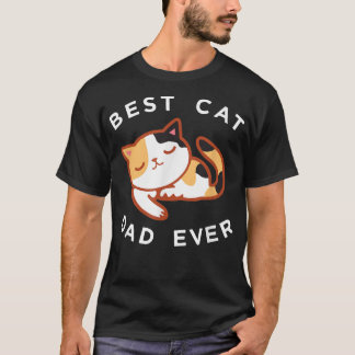 カリコキャットパパ最高の、子猫父エバーギフト Tシャツ