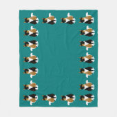 カリコキャットフリースブランケット フリースブランケット (正面)