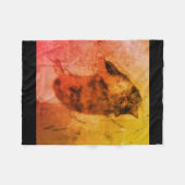 カリコキャットフリースブランケット フリースブランケット (正面(横))