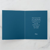 カリコキャットムーン踊り誕生日カード カード (内部)