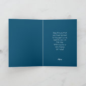 カリコキャットムーン踊り誕生日カード サンキューカード (内部)