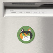 カリコキャットラウンドマグネット マグネット (インサイチュ (食洗機))