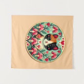 カリコキャットラブ タペストリー (正面(横))