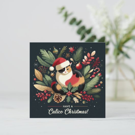 カリコクリスマスを過ごす シーズンカード (スタンド正面)