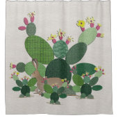 カリコサボシャワーカーテン シャワーカーテン (正面)