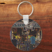 カリコジャックスグランドケイマン島 キーホルダー (正面)