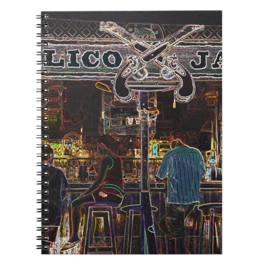 カリコジャックスグランドケイマン島 ノートブック (正面)