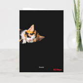 カリコチューリップ カード (裏面)