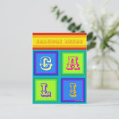 カリコロンビア色の休日はがき シーズンポストカード (スタンド正面)