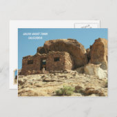 カリコ幽霊タウンハガキ！ ポストカード (正面/裏面)