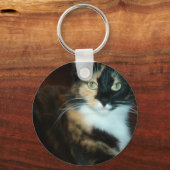 カリコ恋しく思子猫 キーホルダー (正面)