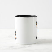 カリコ猫の座り マグカップ (中央)