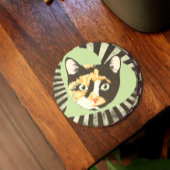 カリコ猫の愛 ラウンドペーパーコースター