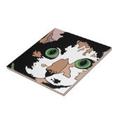 カリコ猫 タイル (側面)