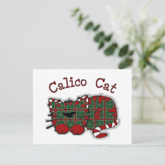 カリコ猫 ポストカード (スタンド正面)