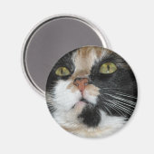 カリコ猫 マグネット (正面/裏面)