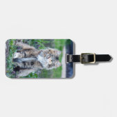 カリコ猫 ラゲッジタグ (正面横)