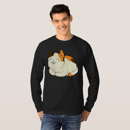 カリコ猫 Tシャツ (正面フル)
