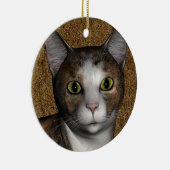 カリコ顔 セラミックオーナメント (右)