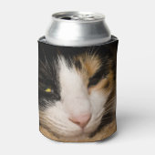 カリコ顔 缶クーラー (缶正面)