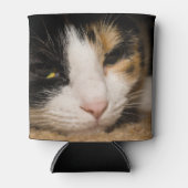 カリコ顔 缶クーラー (正面)