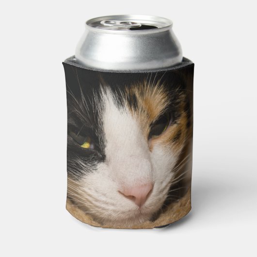 カリコ顔 缶クーラー (缶裏面)